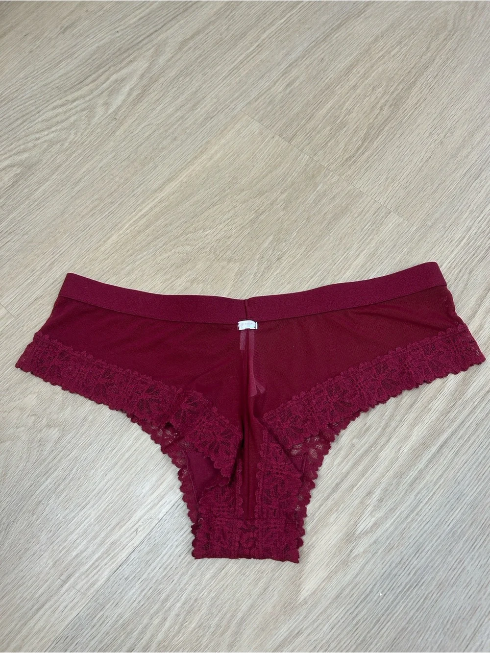 PINK Victoria’s Secret Lace Cheekster Panty L